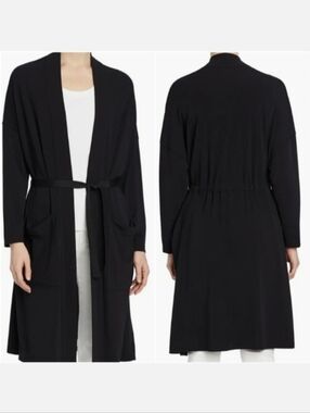 Lafayette 148 black Ridley duster M